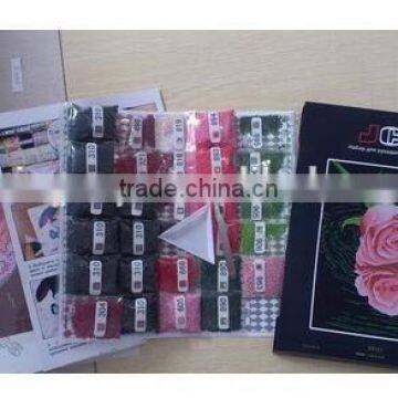 Wholesale Rhinestone Painting Crystal Home Decor DIY Diamond Painting Rose &butterfly 3D Cross Stitch Pattern Diamond Embroidery