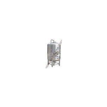 Single Wall Beer Serving Tank With 4 Legs , AISI 316 Bright Beer Tank 50HL For Brewery