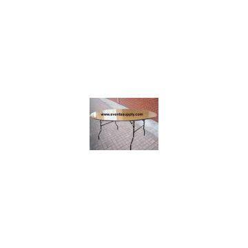 folding table round banquet table