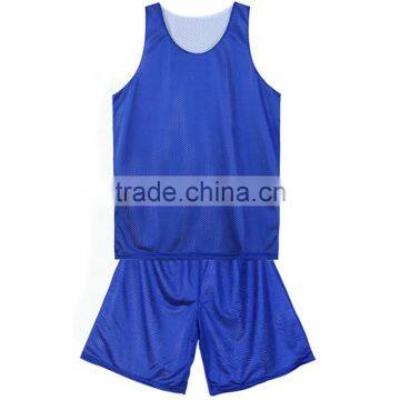 Basket Ball plain Uniforms Made with top quality air mesh fabric 100% polyester