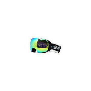 Anti Fog Over The Glasses Ski Goggles / OTG Snowboarding Goggles Blue