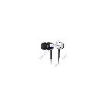 Wired earphopne with volume control