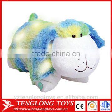 New arrival plush night light glow pup pet toy pillow