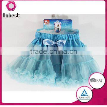 In Stock Baby Girls Tutu Skirt Wholesale Tutu Dress Kids Frozen Princess High Heel Shoes Hot Sales photo-2