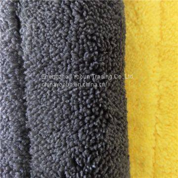 Hot Sale Gray + Yellow Super Absorption Car Cleaning Towel photo-5