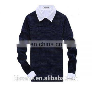 High Fashion Long Sleeve Knitwear in Men's Sweater photo-4