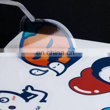 New Design PVC Transparent Car Stickers/special Shaped Transparent Labels photo-3