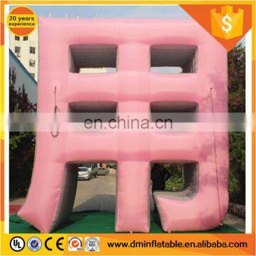 Outdoors promotional5m inflatable advertising billboard wall