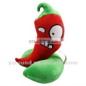 Plant war zombie plush toys hot pepper toy