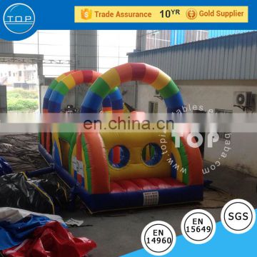 2017 New design giant train inflatable obstacle ,custom inflatable water obstacle course for sale