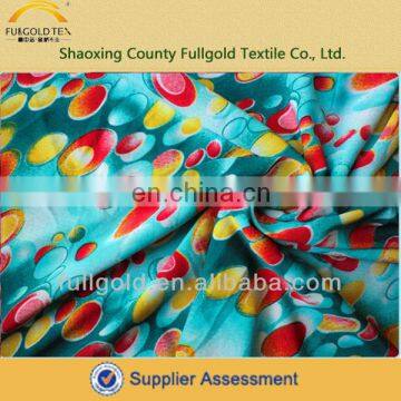 Fashion new design pretty 4 way stretch fabric with foil cheap price