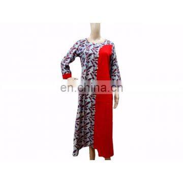 Women's Cotton Top Long TUNIC Indian Ethnic WEAR