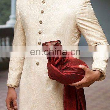 Indian Bollywood Indo Western Mens Sherwani wedding dress Jacket Blazer Bridal Wear