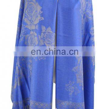 Women's Long Wool Blend Winter Scarf Warm Shawl Pashmina photo-3