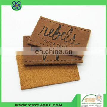 Faux leather labels/ tpu label/ pu label