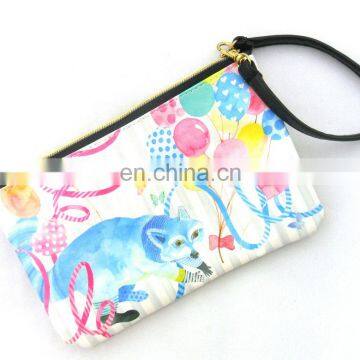 Custom Travel Zipper Pouch, Makeup Bag, Pool Bag