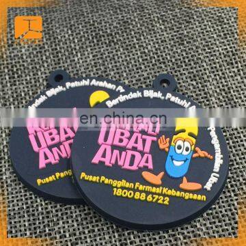 Custom 3D Logo Rubber Patch Fabric PVC Label Plastic Silcone Patches photo-6