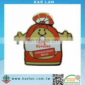 Company Logo Design Metal Custom Pin Badge for Garment