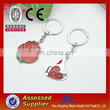 2014 Cheap fashion key chain for lover