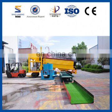 High Quality Low Price 50 Ton per Hour Gold Mining Trommel From China photo-5