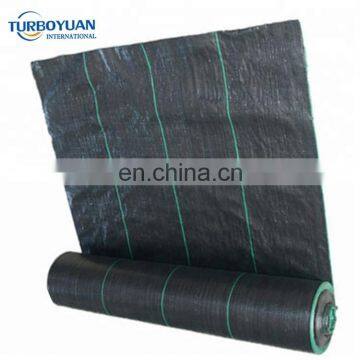 agricultural landscape woven fabric / pp weed stop cover mat