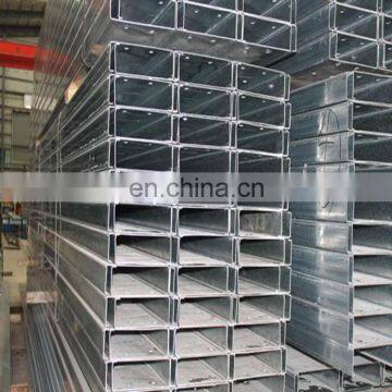 Light Weight Perforated Galvanized C Purlins, Cold formed Steel C Channel