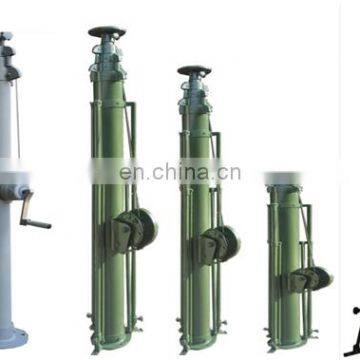 15m Aluminum Hand Winch Telescopic Mast for Wi-fi Dish Radio Receiver photo-3