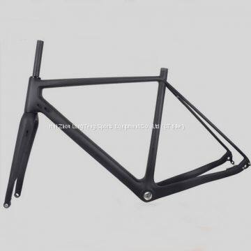 2018 New design Flat mount carbon cyclocross frame LTK028