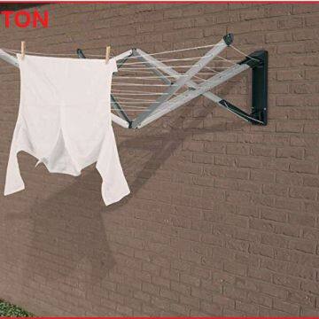 Outdoor  Aluminium alloy Wall Mounted Foldabled Clothes Drying Rack