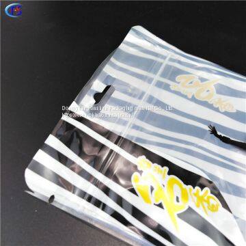 Chinese Manufacturer Produces Glossy Zipper PET/PE Bag for Medical Shoe Covers photo-5
