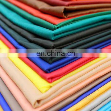 Hot Selling Manufacturer Customized 100% polyester PU coated cheap polyester taffeta fabric for lining