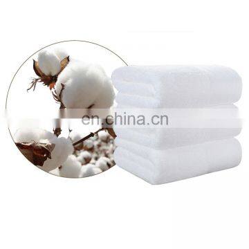 Wholesale Luxury Embroider White 100% Organic Cotton Star Hotel Soft Absorbent Bath Towel Set 3pieces for Bathroom photo-4