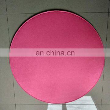 Plain Round/square Design Different Colors factory price custom 100% wool felt seat cushion chair pad yoga mat