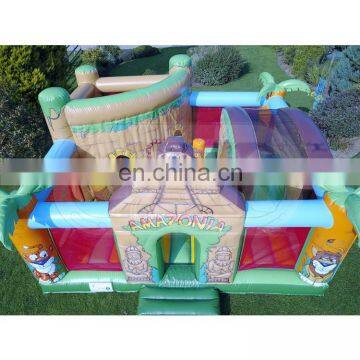 Commercial Grade High Quality Giant Inflatable Cartoon Fun City 20x10 Jumping Castle