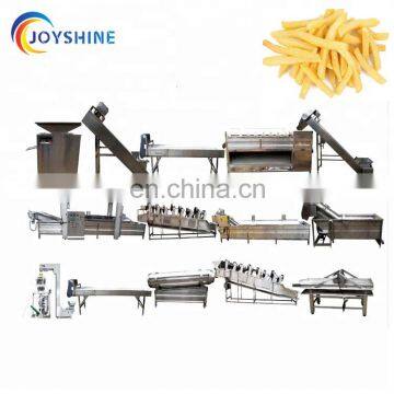 Potato Washing Cutting Blanching Frying Dry Machine Banana French Fries Production Line photo-5