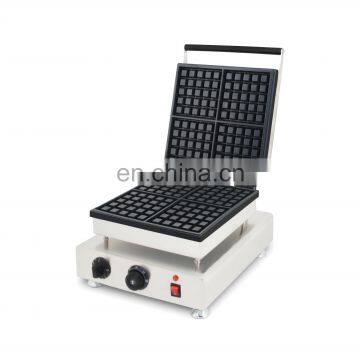 commercial electric custom plate waffle cone maker egg waffle making machine