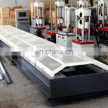 100ton Computer Control Electro-Hydraulic Servo Conductor Horizontal Tensile Testing Bed photo-5