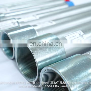 hot dip galvanizing 2 inch rigid conduit list with consistent quality for easy wire pulling