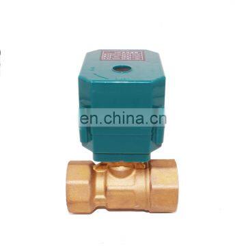 mini 2 inch inlet  dn32 dn40 dn50 electric ball  manual control 2 3 way motorized water valve