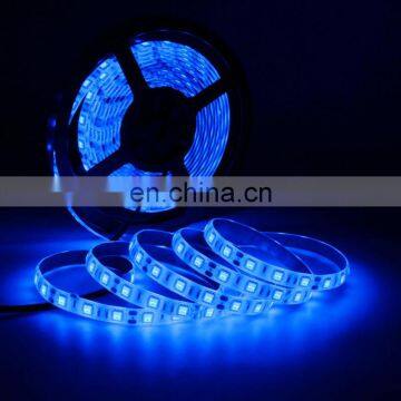 DC24V Flexible LED Strip Light SMD 5050 60LEDs/m Led Tape Ribbon Blue Color