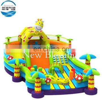 Wholesale cheap air trampoline inflatable castle bouncer suit for kids and adult