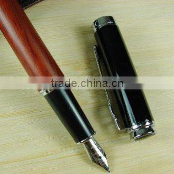 Fountain Pen Rose Wood Barrel Vintage Style photo-2
