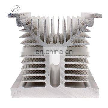 Customized aluminum black anodizing heat sink widely used