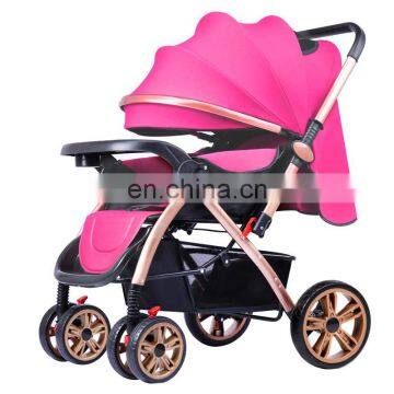 Hot Sale Light Weight Stroller Multifunction Infant Pushchair Reversible Travel Pram photo-5