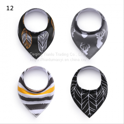 Saliva Towel Baby Bib Triangle Towel Mother and Baby Products photo-5