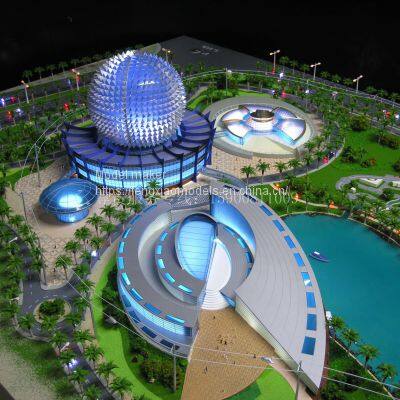 Architectural Model Making of Dubai Planetarium, UAE
