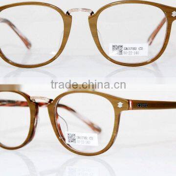 high-end Acetate optical with metal parts mixed,CE/FDA