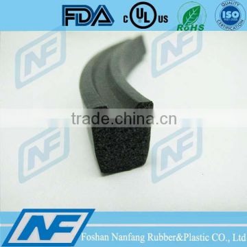 silicone sponge high temperature rubber gasket