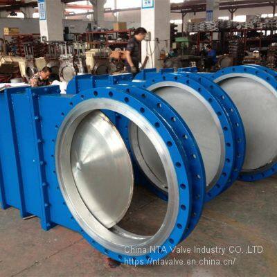 PZ573H/Y Flanged Wafer Electric Pneumatic Slurry Knife Gate Valve