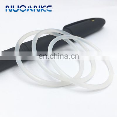 Heat Resistant Transparent Soft Silicone O Ring with wholesale price